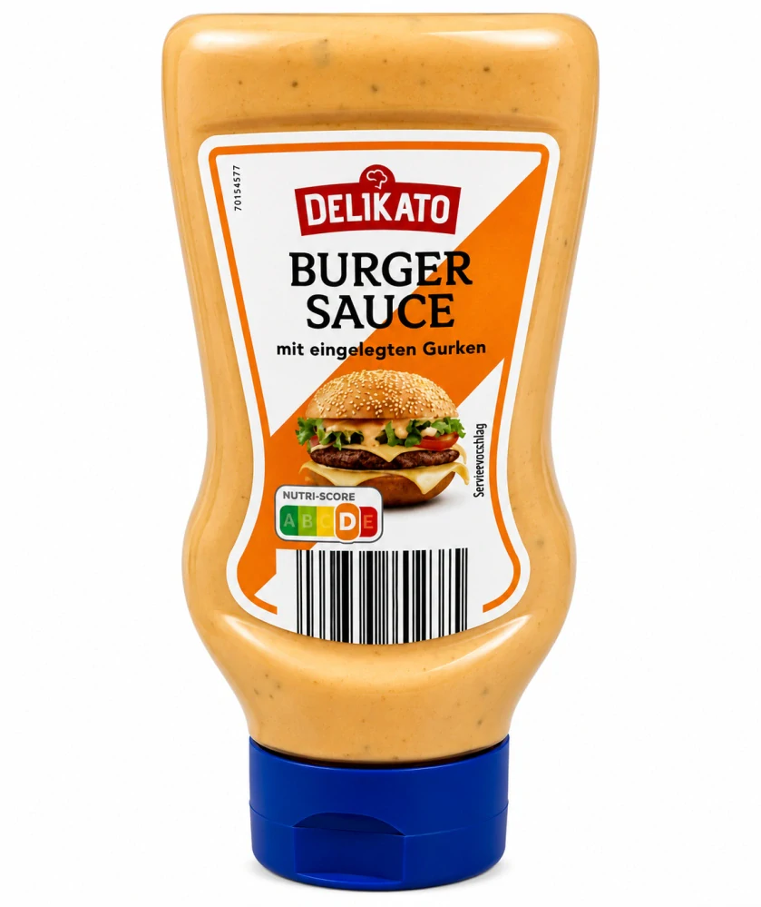Delikato Omáčka na burger s okurkami 300 ml