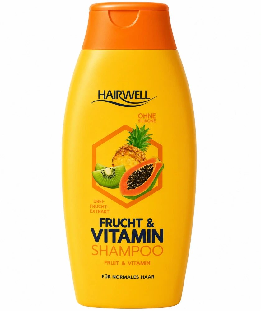 HAIRWELL Frucht & Vitamin Shampoo 500 ml