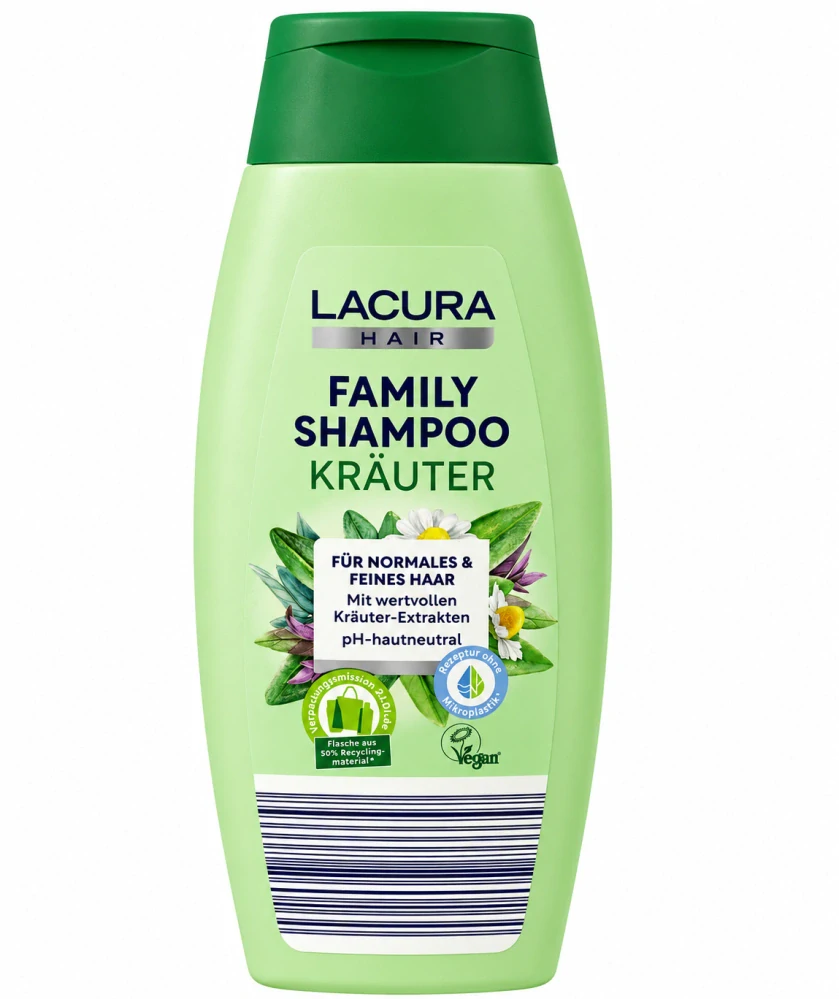 LACURA HAIR Family Shampoo Kräuter 500 ml