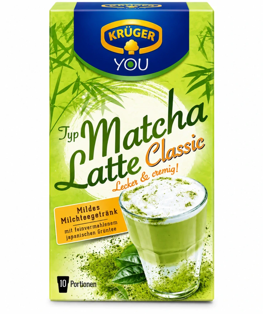 KRÜGER YOU Matcha Latte Classic Instantní nápoj 250 g