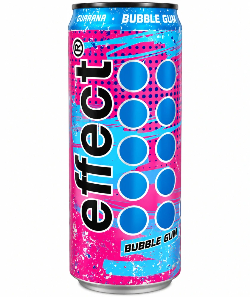 effect® Energetický nápoj s příchutí Žvýkačka 330ml