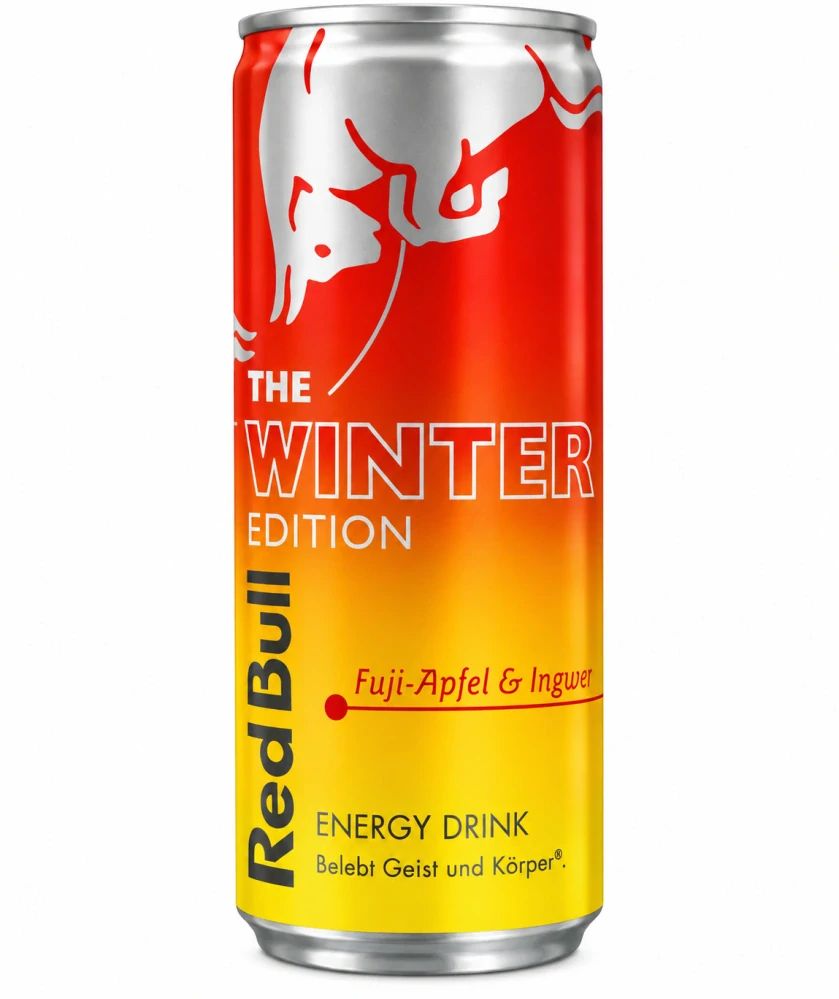 Red Bull Winter Edition - Fuji-Apfel & Ingwer 250ml