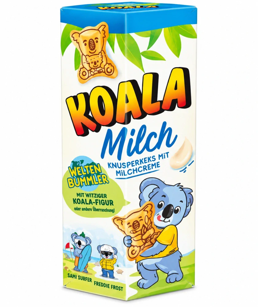 KuchenMeister Koala sušenky s mléčnou náplní 75 g