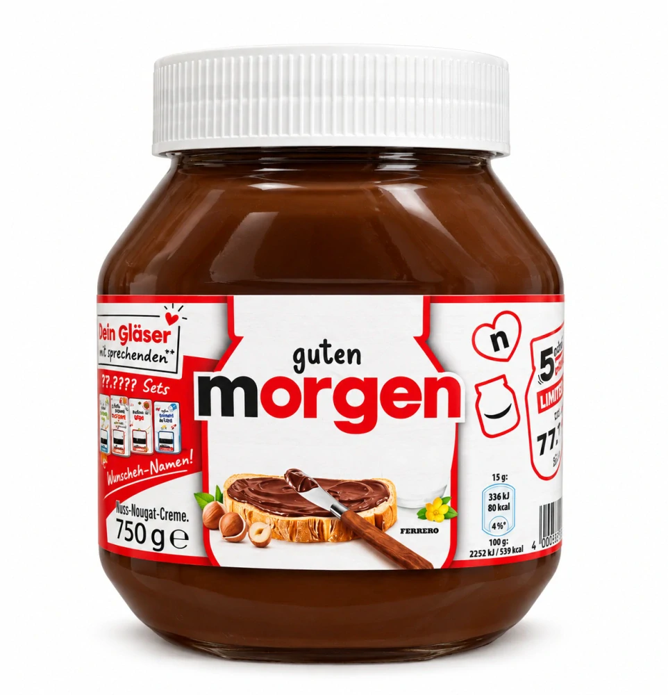 Nutella lískooříšková pomazánka s kakaem 750 g