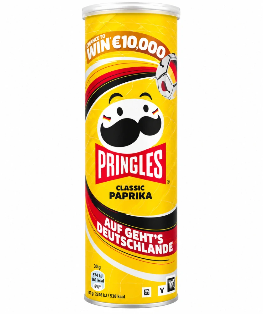 Pringles Classic Paprika bramborový snack - s příchutí papriky 185 g
