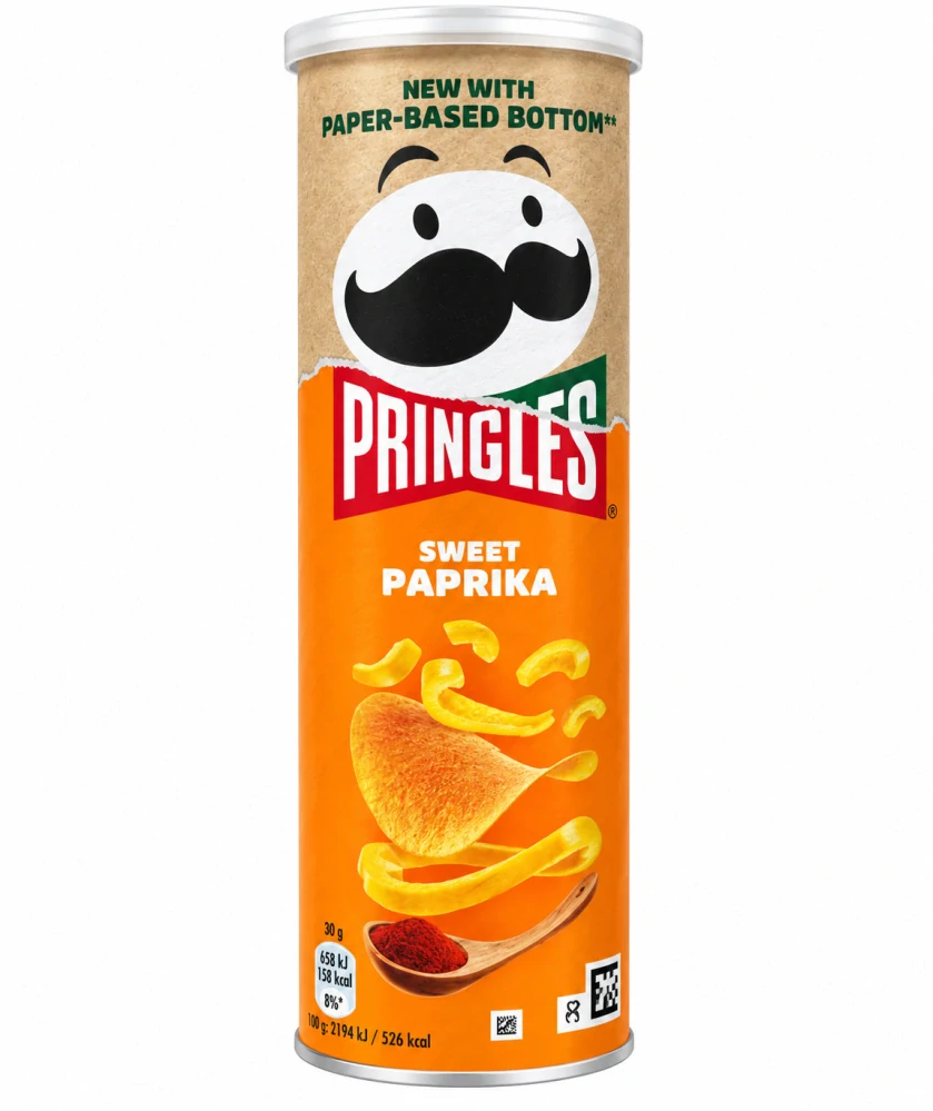 Pringles Hot Sweet Chilli Flavour bramborový snack s příchutí sladkého chilli 160 g