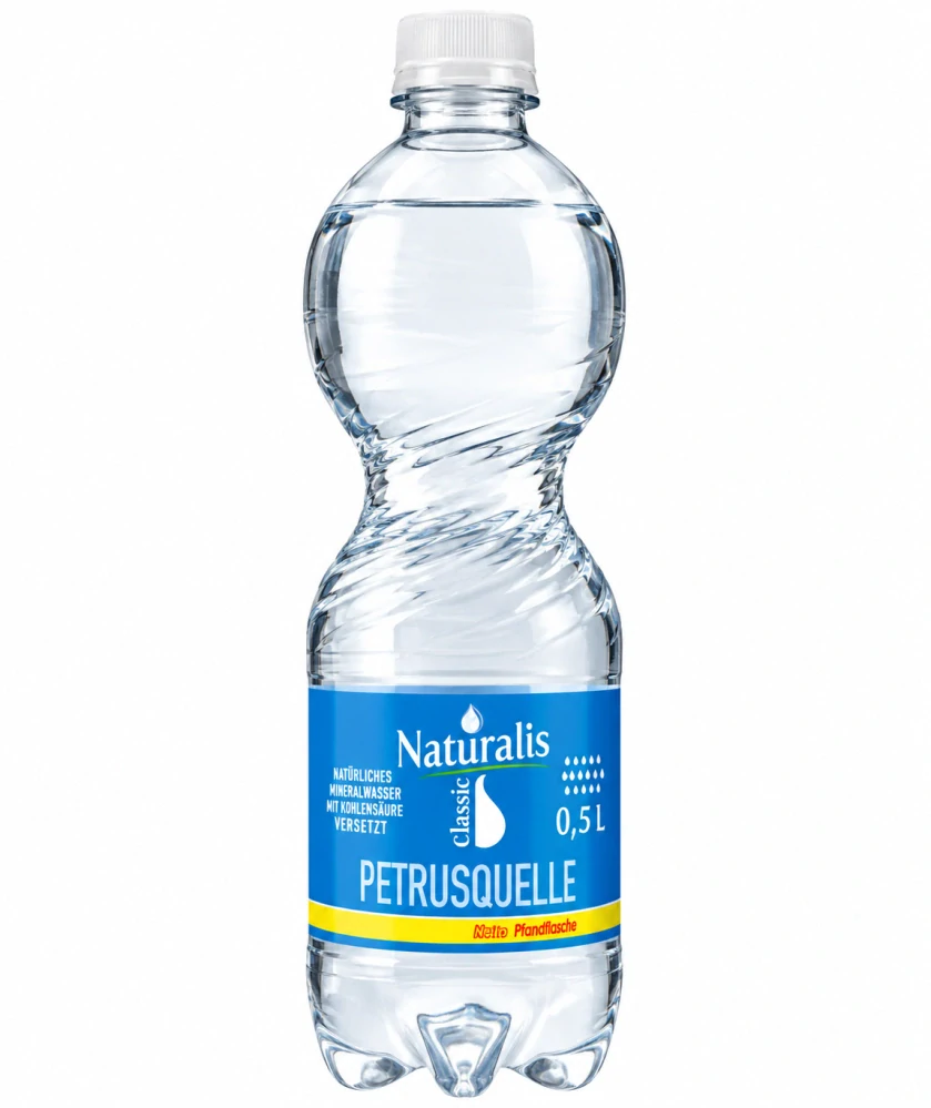 Naturalis Classic Petrusquelle přírodní minerální voda sycená 0,5 l