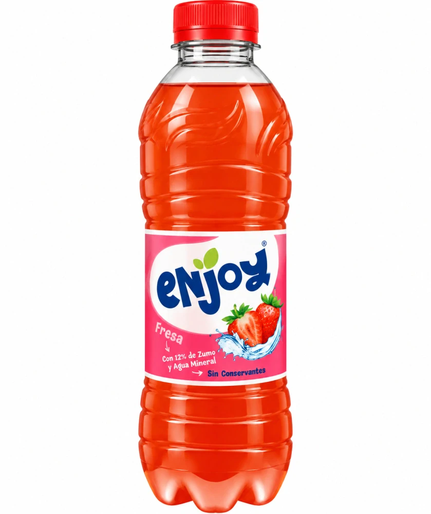 Enjoy Fresa – ovocný nápoj s jahodovou příchutí 0,5 l