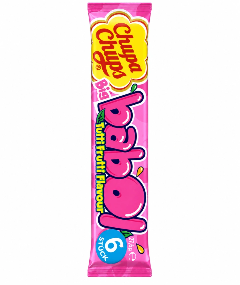 Chupa Chups Big Babol žvýkačky s příchutí Tutti Frutti 27,6 g