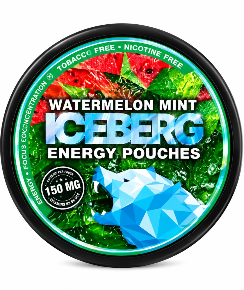 Iceberg Energy Pouches Watermelon Mint