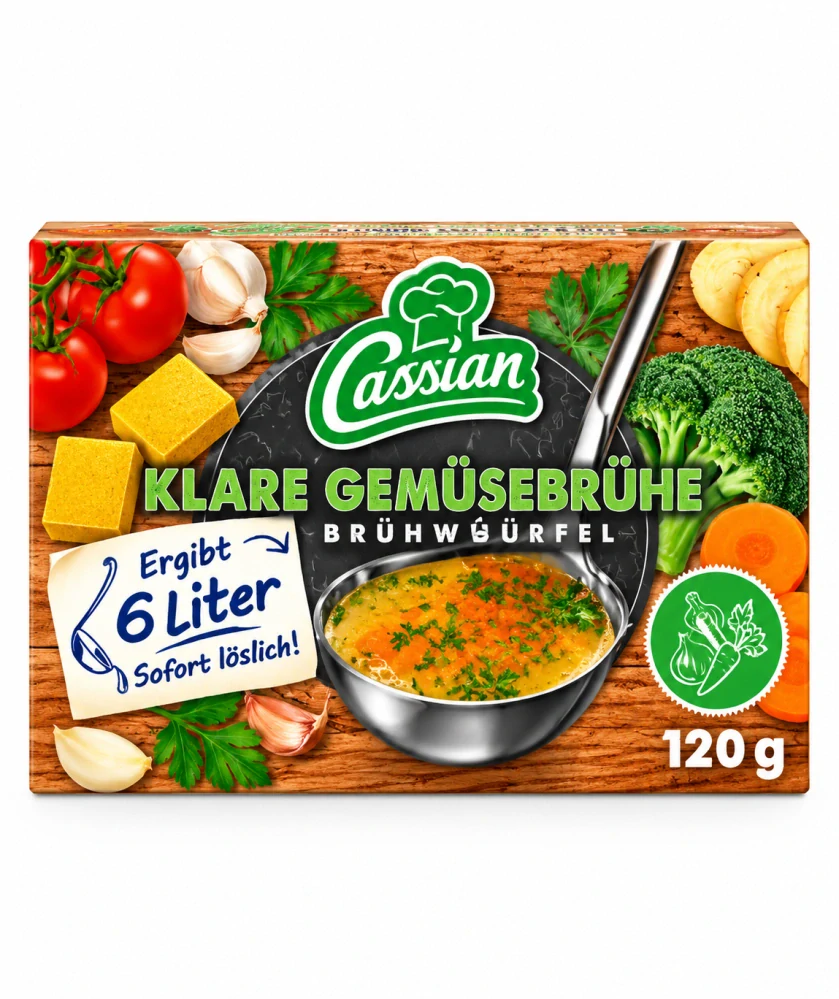 Cassian Čirý zeleninový bujon 12 kostek (120 g)