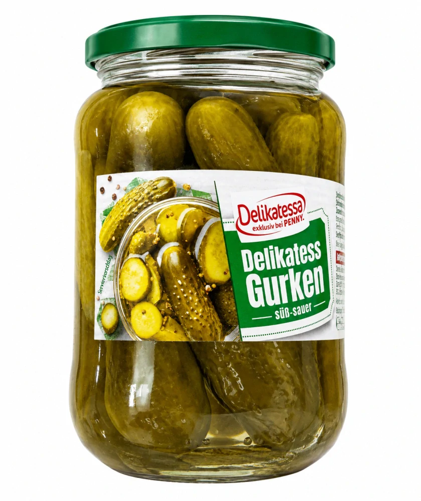 Okurky sladkokyselé