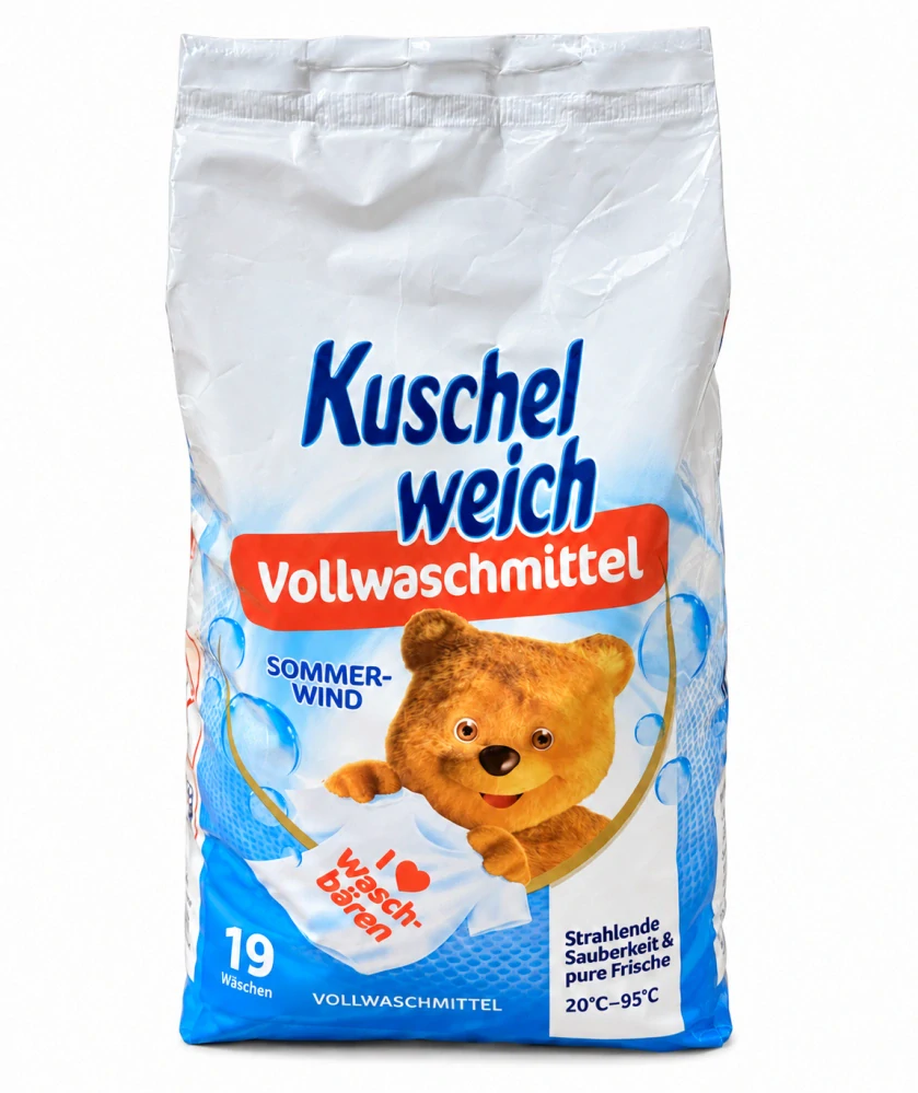 Kuschelweich Sommerwind Univerzální prací prášek (1,216 kg / 19 pracích dávek)