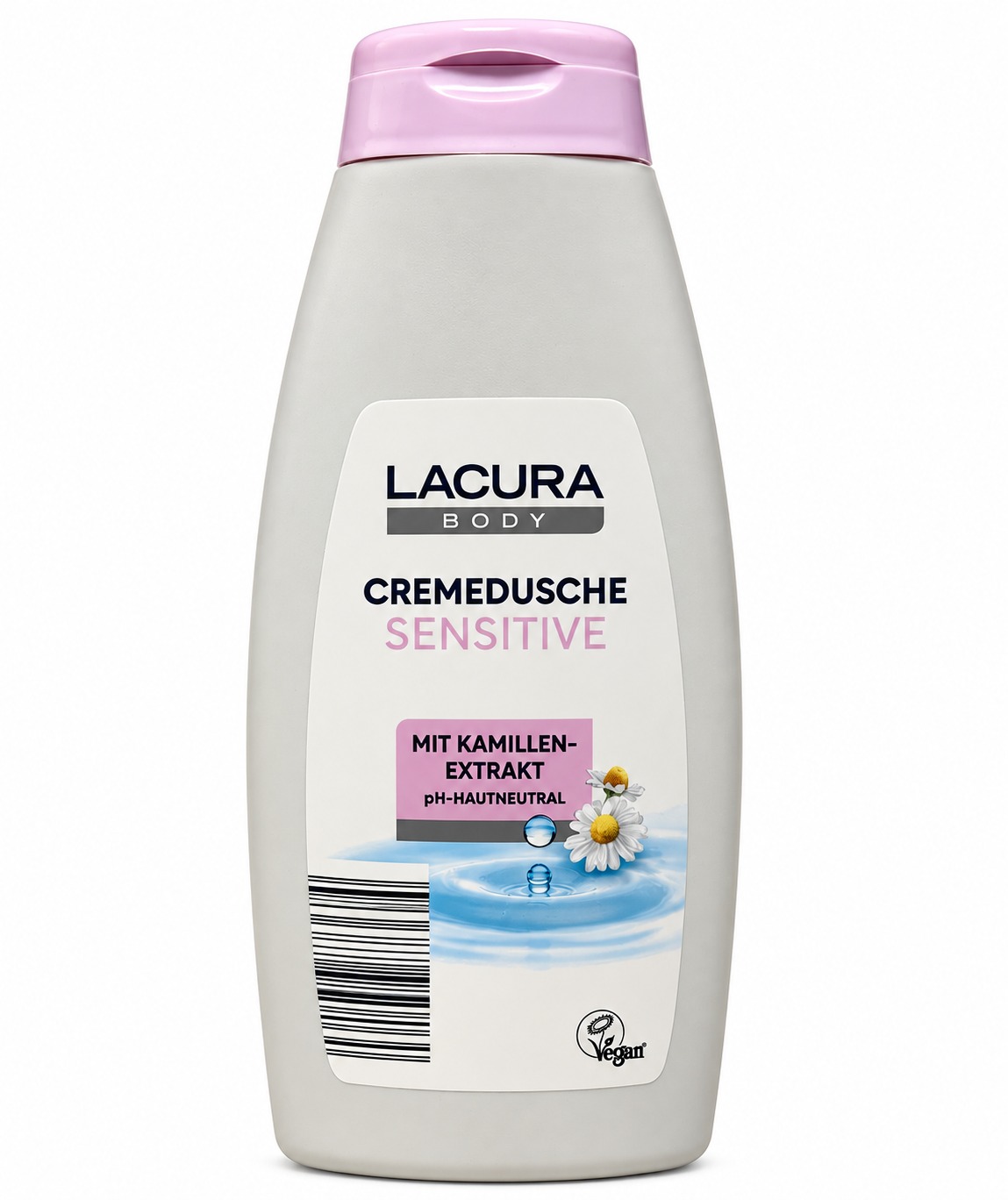 Lacura Body Krémový sprchový gel Sensitive s heřmánkem 400 ml