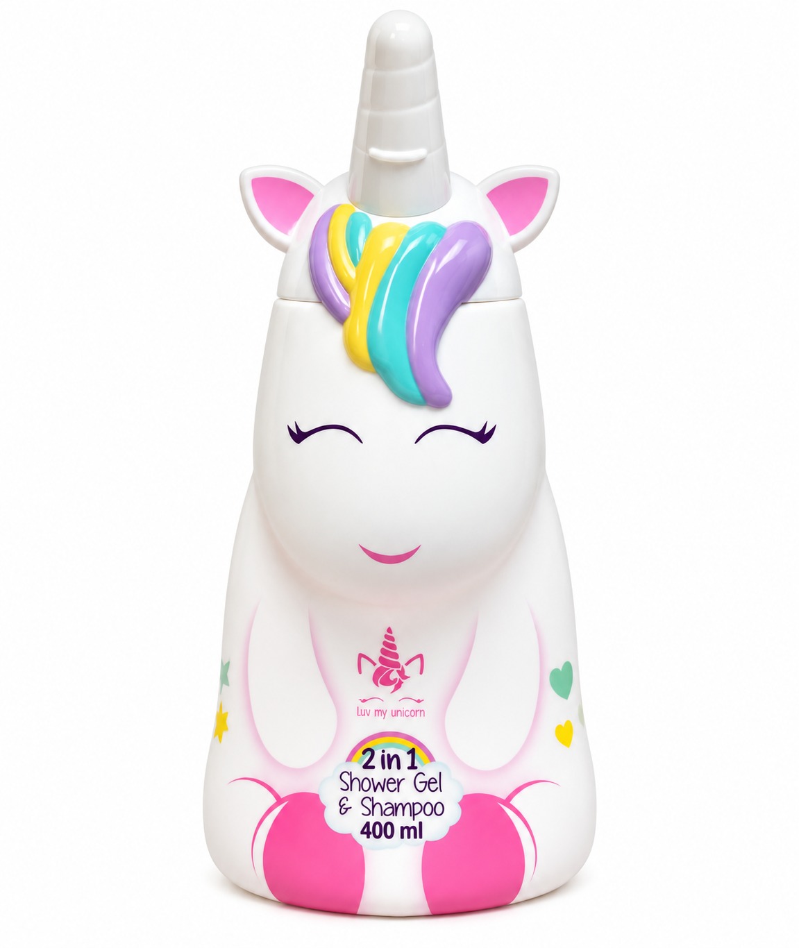 Air-Val Eau My Unicorn Sprchový gel a šampon 2 v 1 400 ml