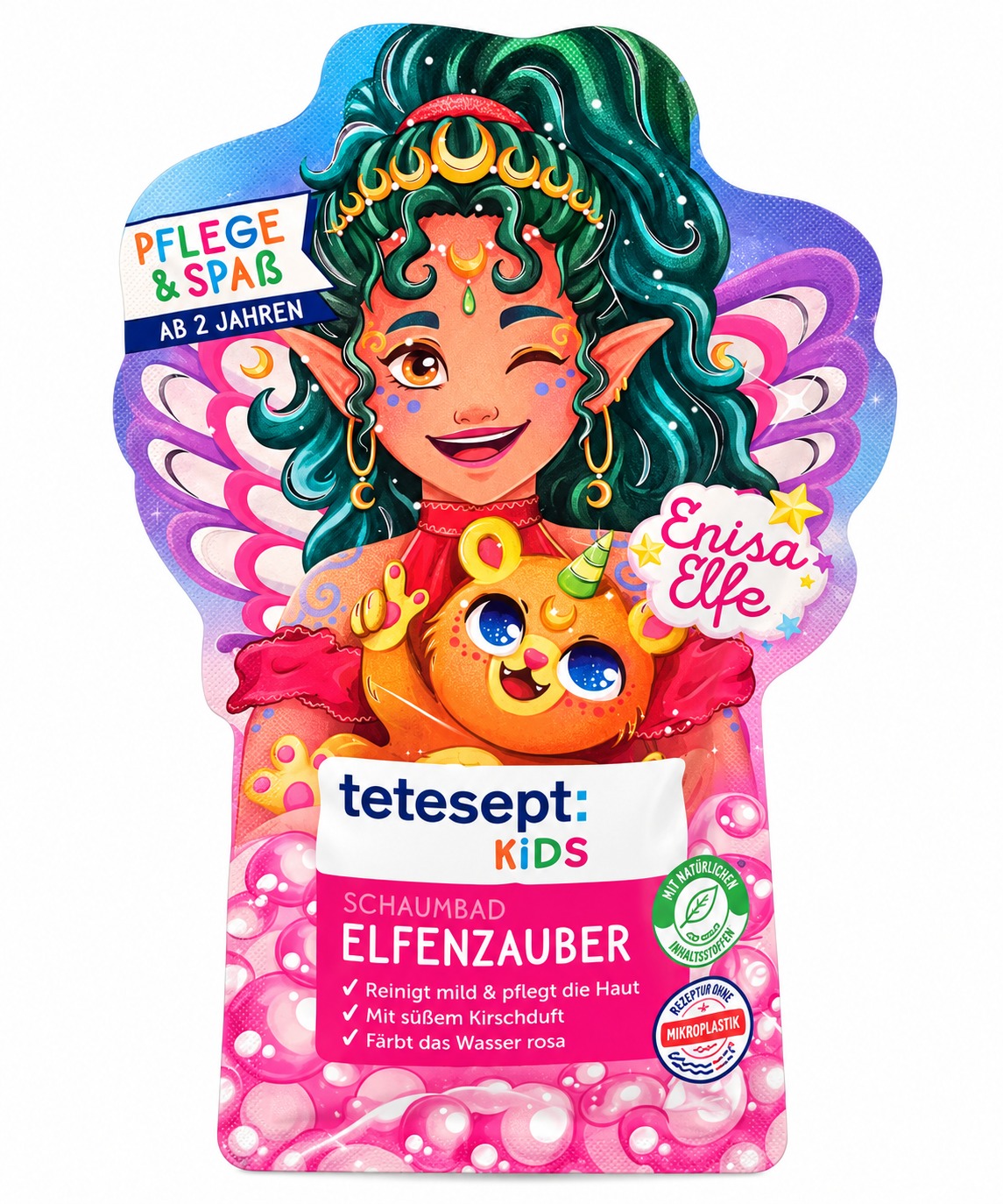 tetesept KIDS Dětská pěna do koupele Kouzlo víl 40 ml