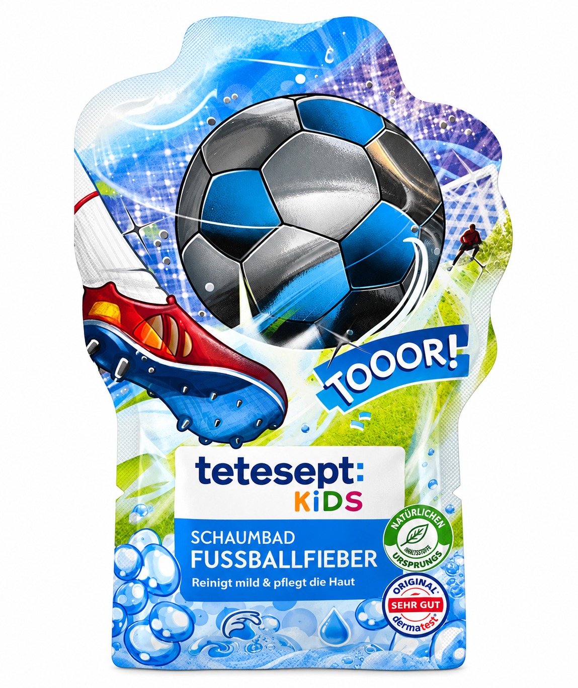 tetesept KIDS Dětská pěna do koupele Fotbalová horečka 40 ml