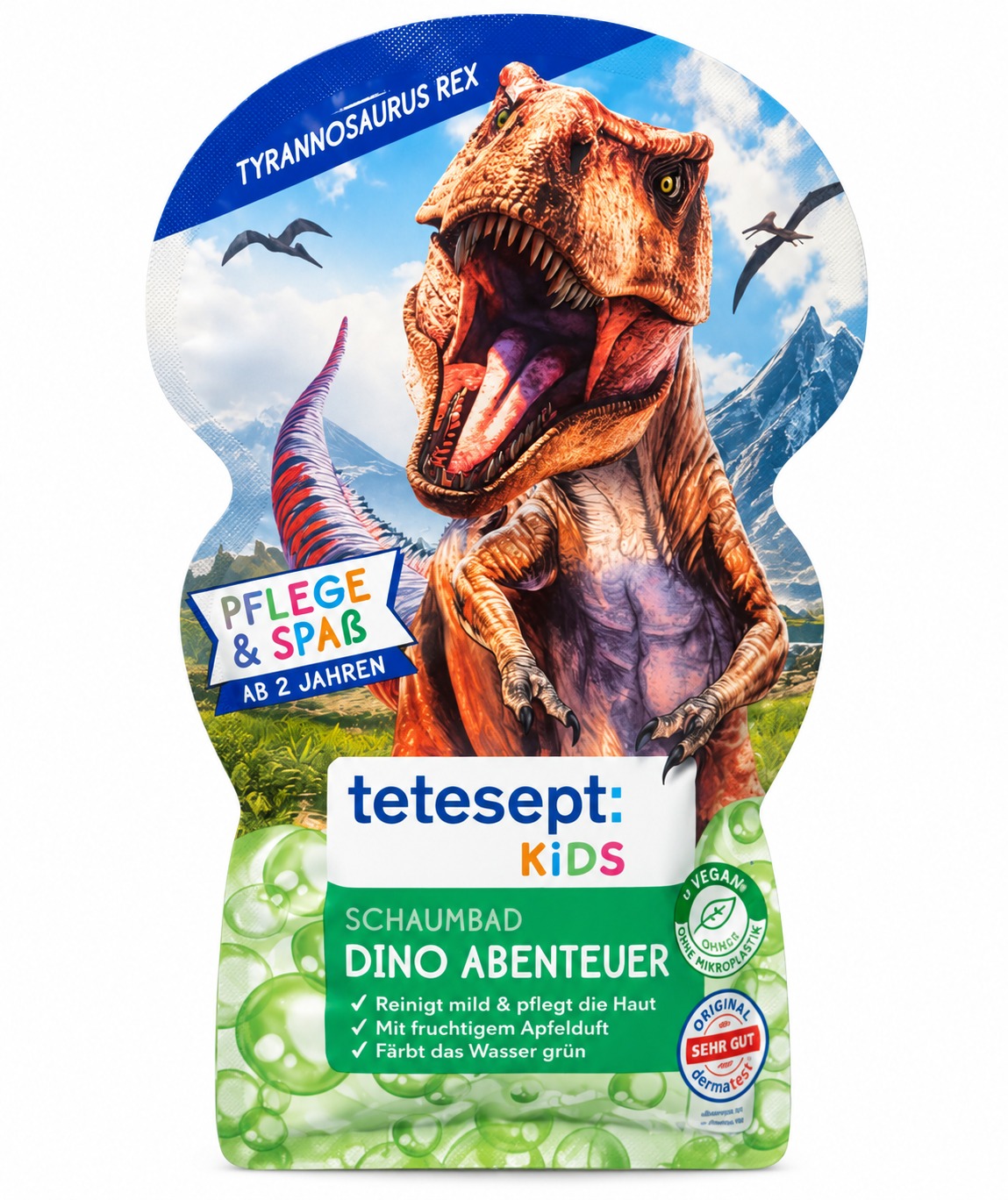 tetesept KIDS Dětská pěna do koupele Dinosauří dobrodružství 40ml