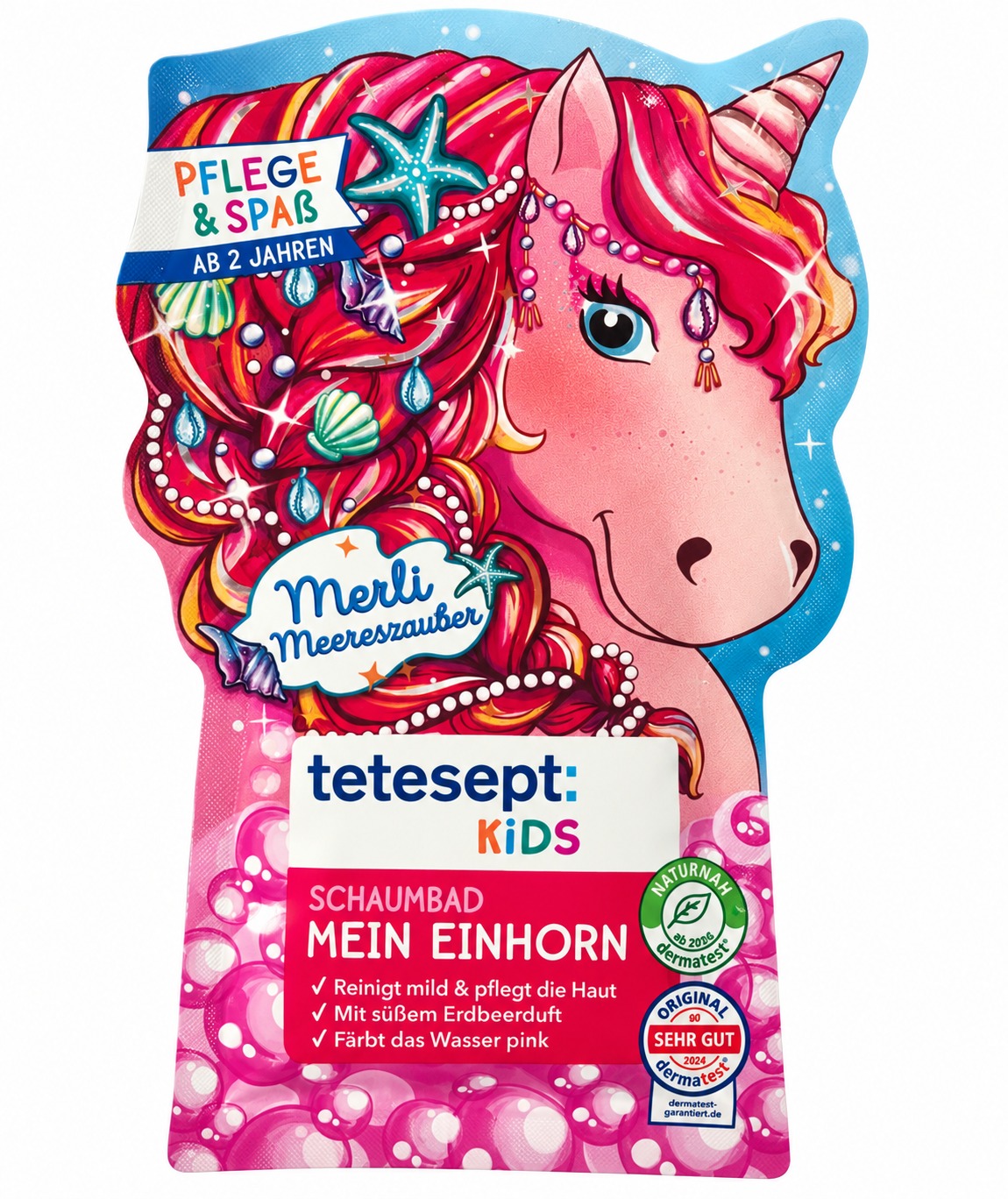 tetesept KIDS Dětská pěna do koupele Můj jednorožec 40 ml