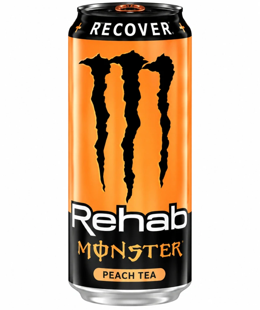 Monster Energy Rehab Tea + Peach 500 ml