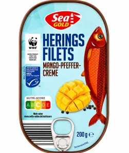 Sea Gold Sleďové filety v mangovo-pepřové omáčce 200 g