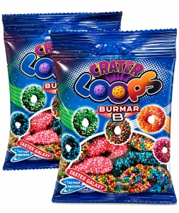 Burmar Kráterové kroužky Barevné želé bonbóny 90 g