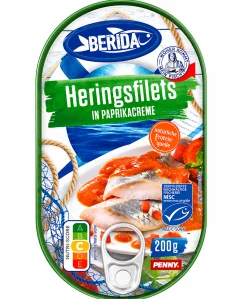 Berida Sledové filety v paprikovém krému 200 g