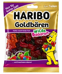 Haribo Goldbären Wilde Bääären Ovocné želé s příchutěmi lesního ovoce 175 g