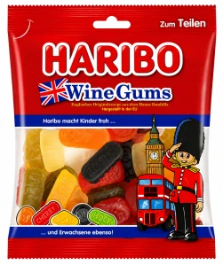 HARIBO Wine Gums želé s ovocnými příchutěmi