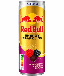 Red Bull Sparkling Zero Sugar – Blackcurrant Raspberry Flavour 250ml