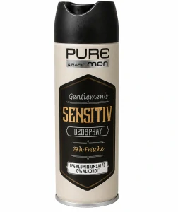 PURE & BASIC Men Gentlemen's SENSITIV Deospray 200 ml