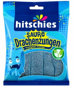 Hitschies Kyselé dračí jazyky s malinovou příchutí 125 g