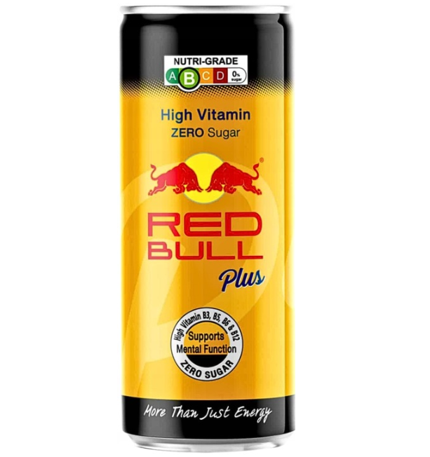 Red Bull Plus - High Vitamin Zero Sugar 250ml