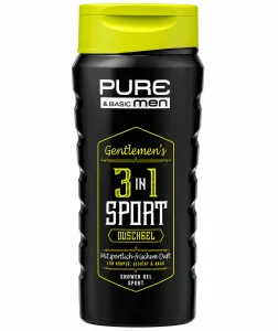 PURE & BASIC MEN Duschgel Gentlemen's 3in1 Sport 400 ml