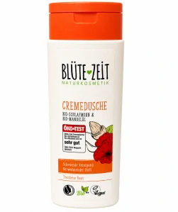 BLÜTE-ZEIT NATURKOSMETIK Cremedusche Bio-Schlafmohn & Bio-Mandelöl 250 ml