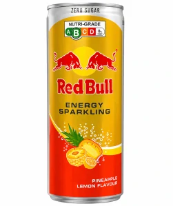 Red Bull Sparkling Zero Sugar - Pineapple Lemon Flavour 250ml