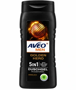 AVEO MEN Golden Hero – pánský sprchový gel 5v1 300 ml
