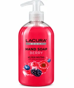 LACURA Body Tekuté mýdlo na ruce Lesní plody (Berry) 500 ml