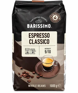 BARISSIMO Espresso Classico Pražená káva zrnková 1000 g