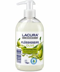 LACURA Body Tekuté mýdlo – Olive (Oliva) 500 ml