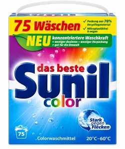 Sunil Color Colorwaschmittel (75 pracích dávek) 3750 g