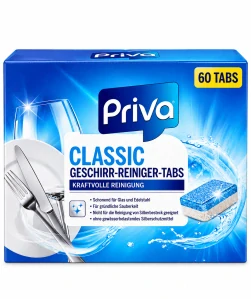 Priva Classic Geschirr-Reiniger-Tabs (60 tablet) 900 g