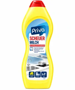 Priva tekutý abrazivní čisticí prostředek s citrónovou vůní (tekutý písek) 750 ml
