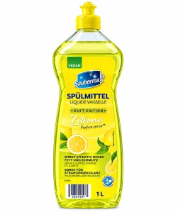Saubermax prostředek na ruční mytí nádobí Citrón (1 l)
