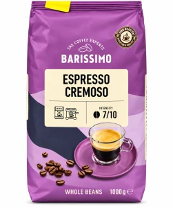 Barissimo Espresso Cremoso pražená zrnková káva 1000 g