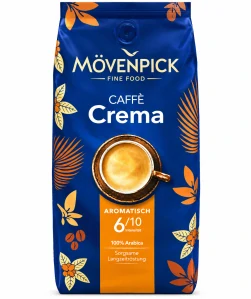 Mövenpick Caffè Crema pražená zrnková káva 1000 g