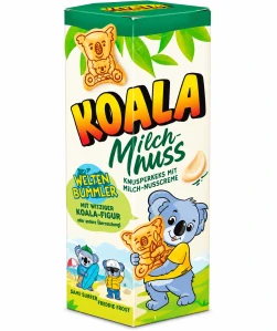 KuchenMeister Koala sušenky s mléčno-oříškovou náplní 75 g