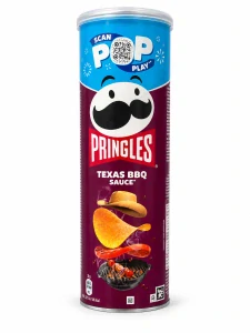 Pringles Texas BBQ Sauce - bramborový snack s příchutí Texas BBQ Sauce 165 g