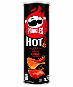 Pringles Hot Sweet Chilli Flavour slaný snack s příchutí sladkého chilli 160 g