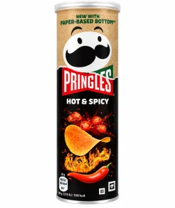 Pringles HOT & SPICY - pálivý bramborový snack 165g 